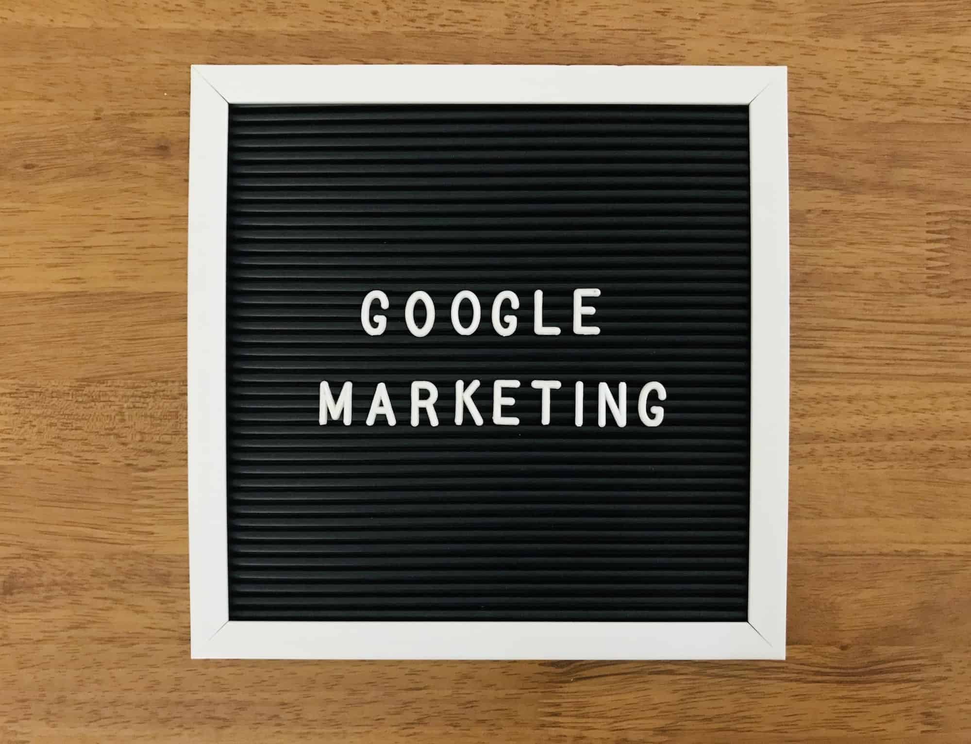 Google marketing 110